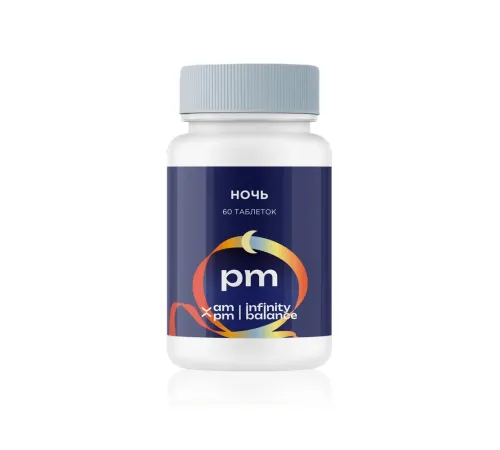 БАД AM / PM Infinity balance «ночь», 60 таблеток — артикул 070764