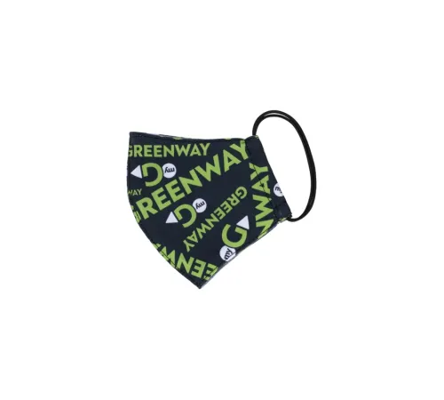 Многоразовая текстильная маска для лица «Greenway», размер M