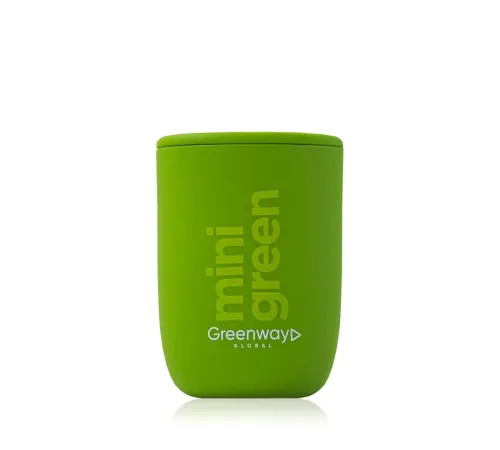 Детский стакан с трубочкой mini green, 300 мл — артикул 17043