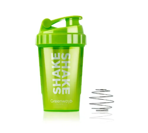 Шейкер для смешивания коктейлей SHAKE, зелёный, 500 мл — артикул 17050