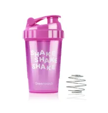 Шейкер для удобного смешивания коктейлей SHAKE, розовый, 500 мл