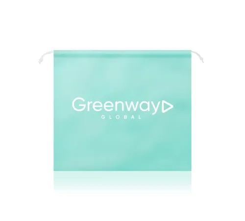 Пляжная сумка Greenway Global из переработанного пластика, мятная — артикул 17096