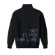 Толстовка Greenway Global «Sky is not the limit», чёрная — оверсайз 52–54
