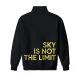 Толстовка Greenway Global «Sky is not the limit», чёрная — оверсайз 52–54