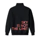Толстовка Greenway Global «Sky is not the limit», чёрная — оверсайз 52–54