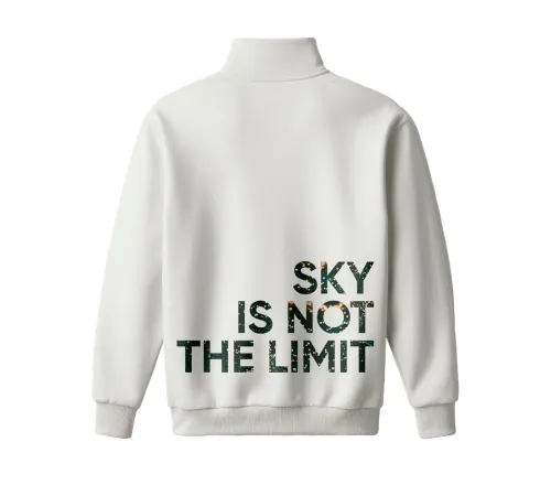 Толстовка Greenway Global «Sky is not the limit», молочная — оверсайз 52–54