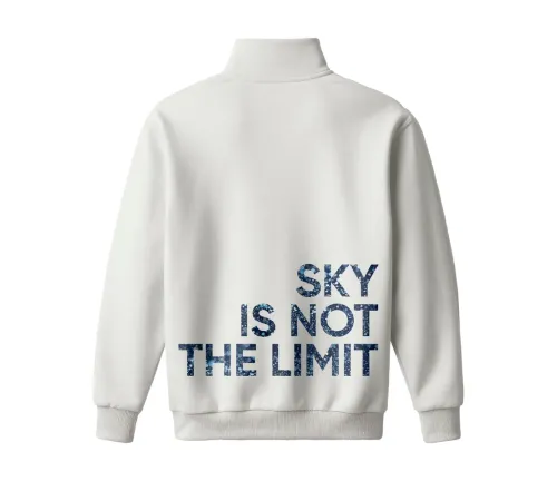 Толстовка Greenway Global «Sky is not the limit», молочная — оверсайз 52–54