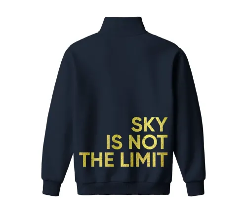 Толстовка Greenway Global «Sky is not the limit», нави — оверсайз 52–54