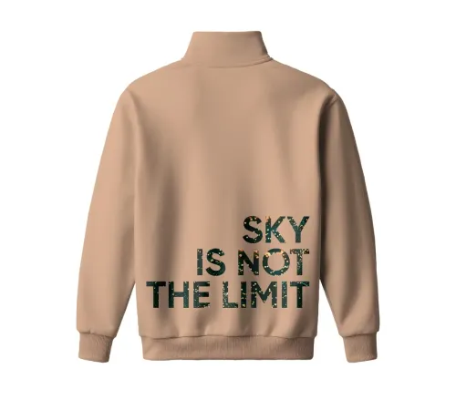 Толстовка Greenway Global «Sky is not the limit», визон — оверсайз 52–54