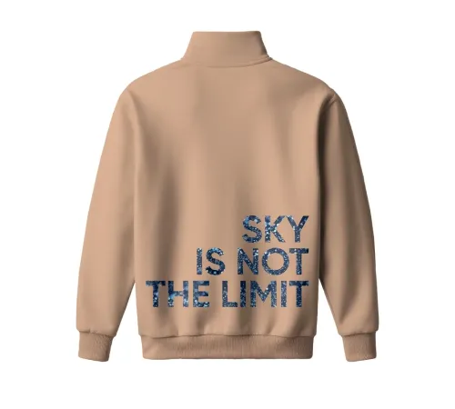 Толстовка Greenway Global «Sky is not the limit», визон — оверсайз 52–54