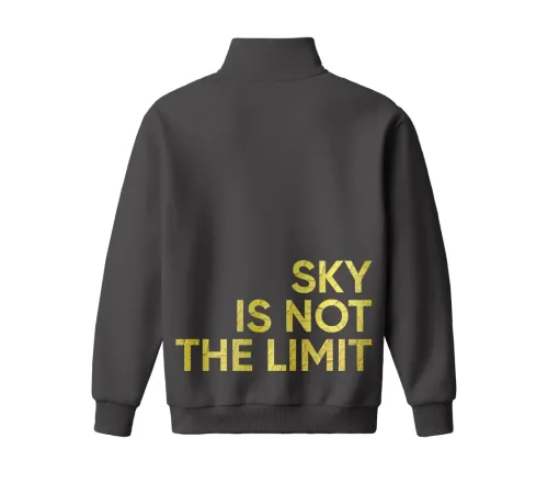Толстовка Greenway Global «Sky is not the limit», фюме — оверсайз 52–54