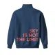 Толстовка Greenway Global «Sky is not the limit», индиго — оверсайз 52–54