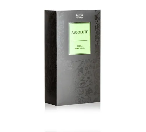 Губка «Инволвер» AQUAmagic Absolute для стойких пятен, зелёная, 15 × 7 см
