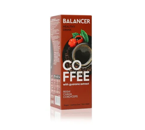 Растворимый кофе BALANCER COFFEE с экстрактом гуараны, 10 стиков