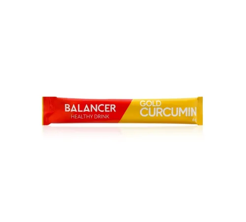 Напиток с куркумином BALANCER GOLD CURCUMIN, 10 стиков — «золотое молоко»