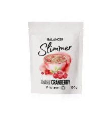Натуральная льняная каша BALANCER Slimmer с вяленой клюквой, 150 г
