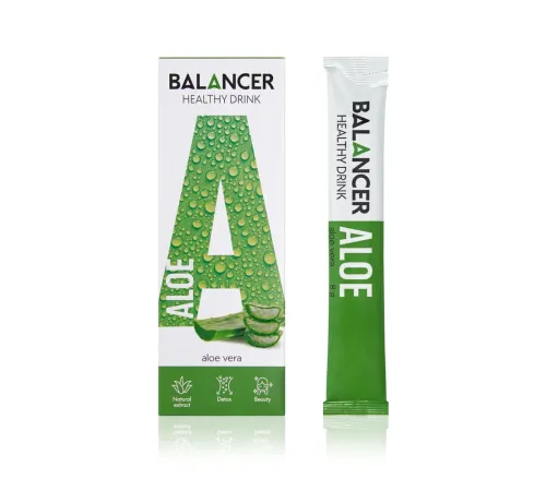 Beauty-напиток BALANCER ALOE с экстрактом алоэ вера, 10 стиков — артикул 01257