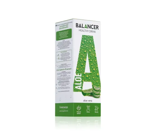 Beauty-напиток BALANCER ALOE с экстрактом алоэ вера, 10 стиков — артикул 01257