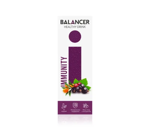 Напиток для иммунитета BALANCER IMMUNITY, 10 стиков — артикул 01260