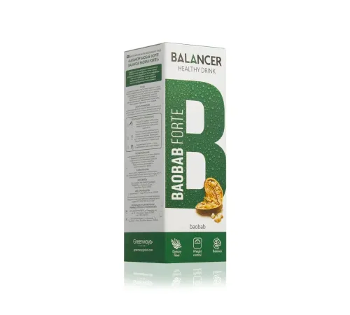 Напиток для контроля аппетита BALANCER BAOBAB FORTE, 10 стиков — артикул 012620