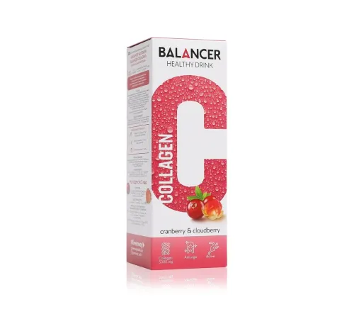 Напиток Balancer Collagen со вкусом «Клюква-морошка», 10 стиков — артикул 012621