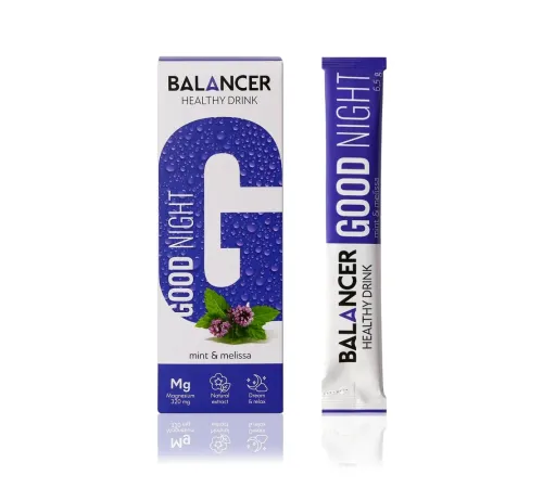 Напиток с магнием BALANCER GOOD NIGHT, 10 стиков — артикул 012623