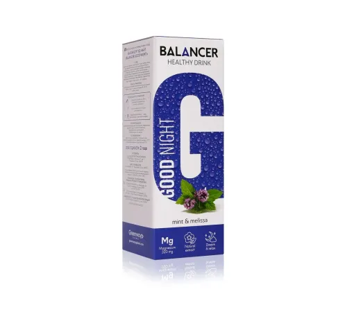 Напиток с магнием BALANCER GOOD NIGHT, 10 стиков — артикул 012623
