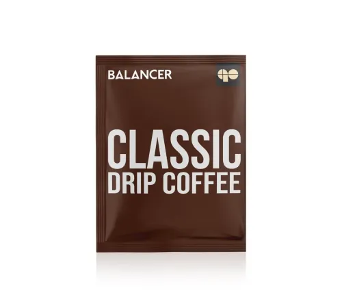 Свежеобжаренный молотый кофе BALANCER с классическим вкусом и рейши, 5 дрип-пакетов — артикул 012625