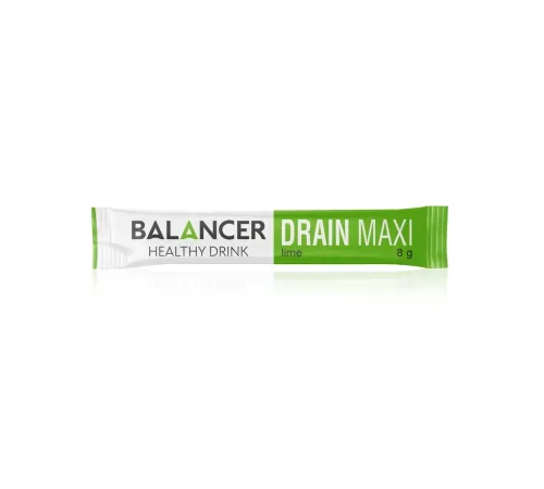 Дренирующий напиток BALANCER DRAIN MAXI со вкусом «Лайм», 10 стиков — артикул 012630