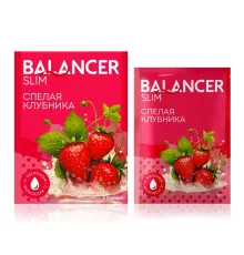 Коктейль BALANCER SLIM со вкусом «Спелая клубника», 5 саше