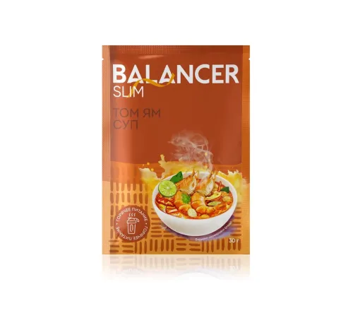 Коктейль BALANCER Slim со вкусом «Том Ям», 5 саше — артикул 012634