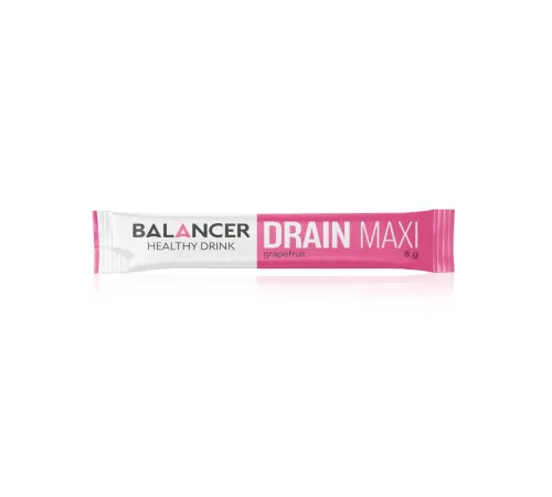 Дренирующий напиток BALANCER DRAIN MAXI со вкусом «Грейпфрут», 10 стиков — артикул 012636