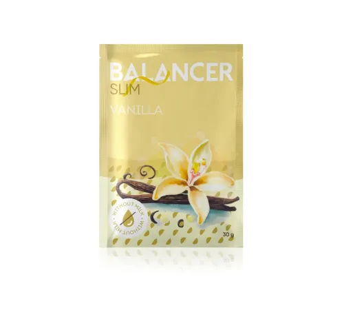 Веганский коктейль BALANCER Slim со вкусом «Ваниль», 5 саше — артикул 012644
