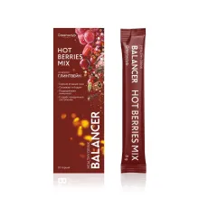 Напиток BALANCER HOT BERRIES MIX со вкусом «Глинтвейн», 10 стиков