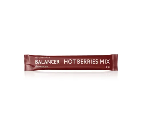 Напиток BALANCER HOT BERRIES MIX со вкусом «Глинтвейн», 10 стиков — артикул 012647