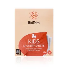 Пластины для стирки детского белья BioTrim KIDS, 38 шт.