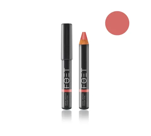 Сатиновая помада Foet Satin Lipstick «Пудровая роза», 2,4 г