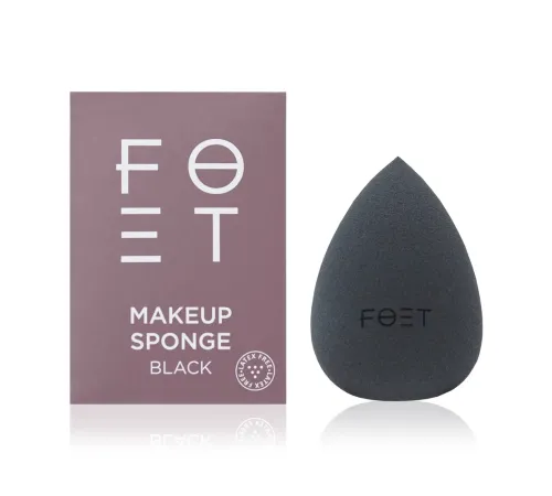 Спонж для макияжа Foet, чёрный — артикул 17044