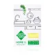 Файбер Green Fiber HOME S1 для мытья посуды — жёлтый, артикул 06006