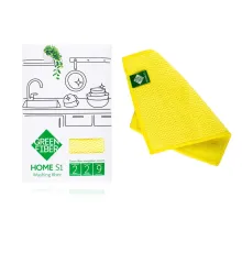 Файбер для мытья посуды Green Fiber HOME S1, жёлтый