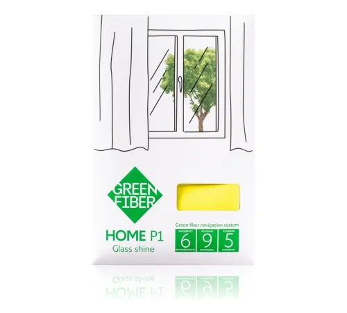 Файбер для стекла Green Fiber HOME P1 — жёлтый, артикул 06012