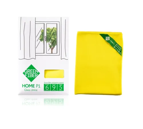 Файбер для стекла Green Fiber HOME P1 — жёлтый, артикул 06012