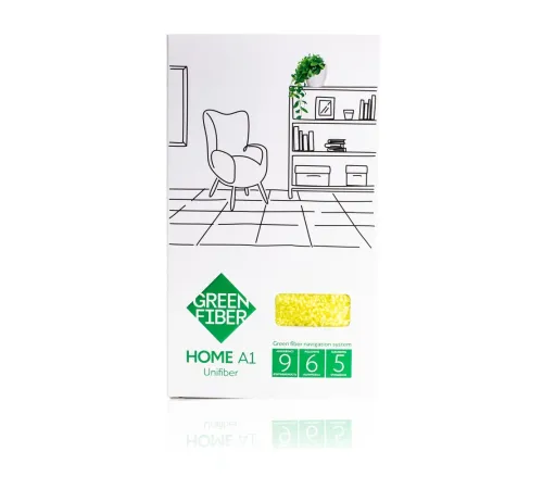 Универсальный файбер Green Fiber HOME A1 — жёлтый, артикул 06018