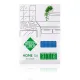 Скрабер Твист Green Fiber HOME S4 — голубой, артикул 06033