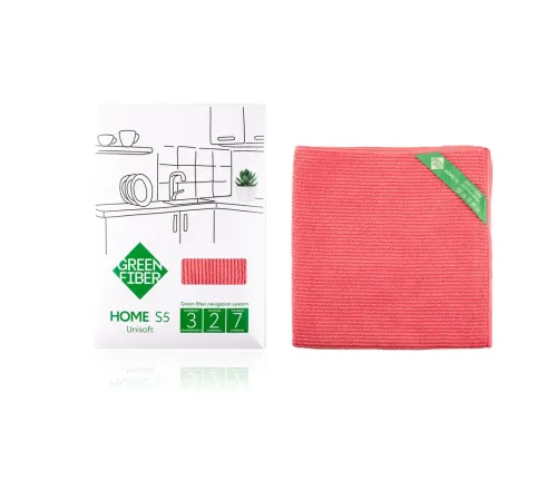 Вельветовый файбер Green Fiber HOME S5 — коралловый, артикул 06038