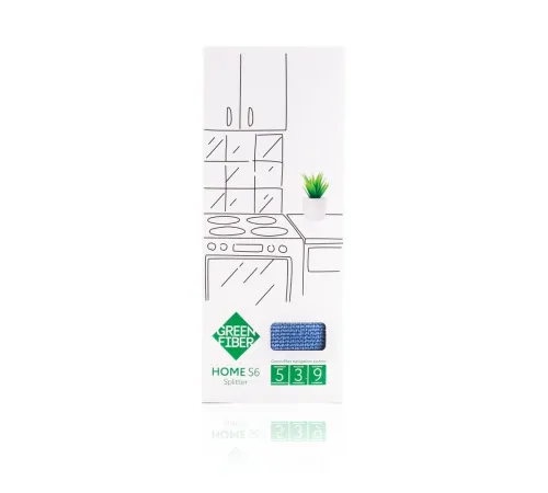 Спонж Сплиттер Green Fiber HOME S6 — голубой, артикул 06041