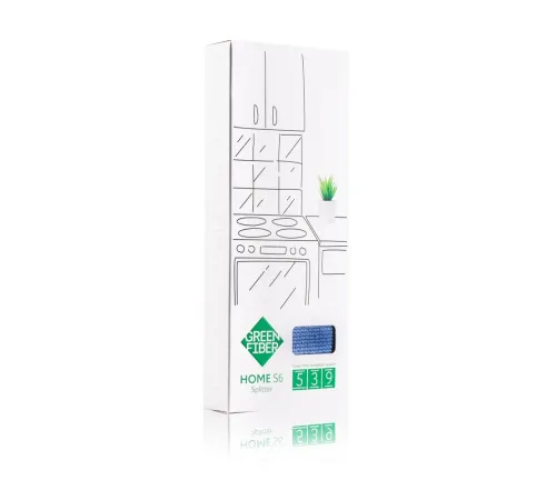 Спонж Сплиттер Green Fiber HOME S6 — голубой, артикул 06041