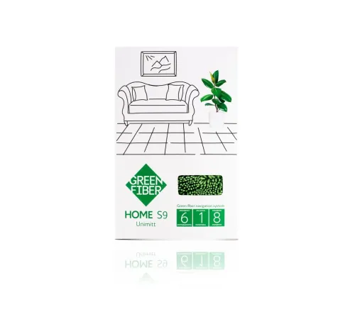 Варежка Твист Green Fiber HOME S9 — зелёная, артикул 06052