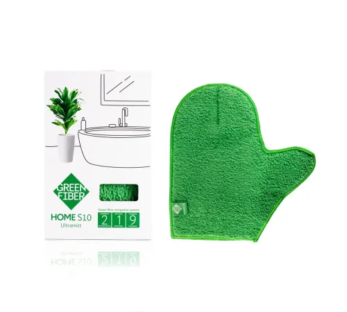 Варежка Инволвер Green Fiber HOME S10 — зелёная, артикул 06053