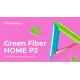 Полирующий файбер Green Fiber HOME P2 — зелёный, артикул 06054